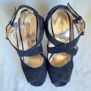 MICHAEL KORS suede heels
